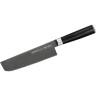 Японский топорик НАКИРИ SAMURA MO-V STONEWASH SM-0043B SM-0043B/K